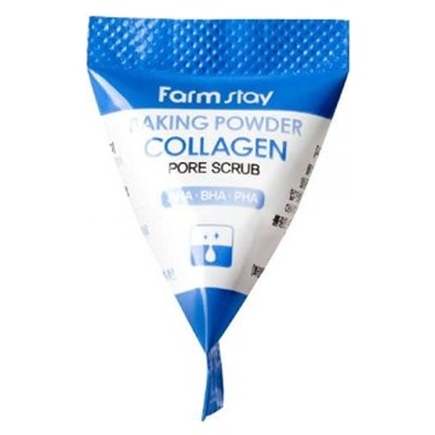 Скраб для лица FarmStay Baking Powder Collagen Pore Scrub Набор 25 шт