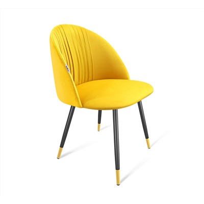 Стул SHT-ST35-1/S95-1
                        имперский желтый / черный муар / золото