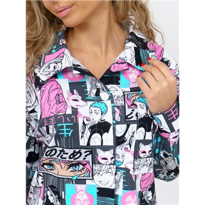 942 Рубашка Аниме Свт