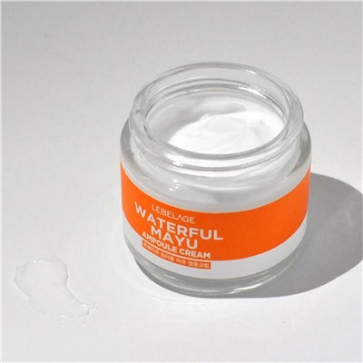 Lebelage Питательный aмпульный крем с лошадиным жиром / Ampoule Cream Waterful Mayu, 70 мл