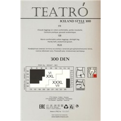 Леггинсы, Teatro, Iceland st. 300 maxi legg. оптом