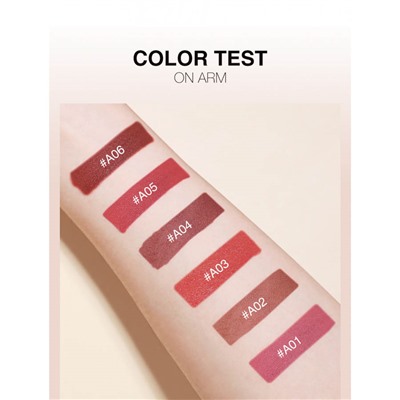 Матовая губная помада O.TWO.O Sweet Nothing Lip Glaze № B01 3 ml