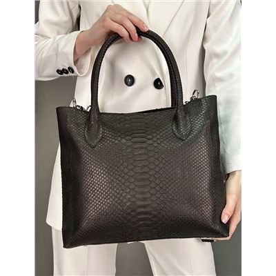 Сумка женская из кожи питона