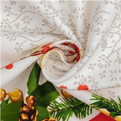 Скатерть новогодняя «Этель. Рождественский бал», 150×110 см ±3 см с ГМВО, 100% хлопок