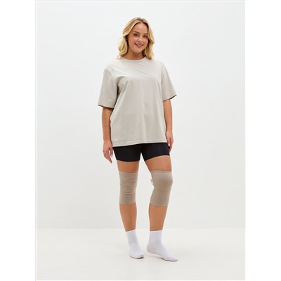 Налокотник / Наколенник эластичный согревающий «Зима+Лето» из собачьей шерсти и хлопка