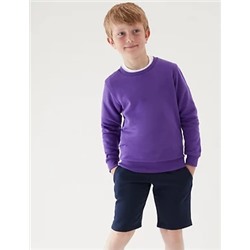 School Unisex Cotton Regular Fit Sweatshirt (2-16 Yrs)