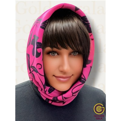 Платок утепленный Камелия цвет 3041/1 (фуксия)