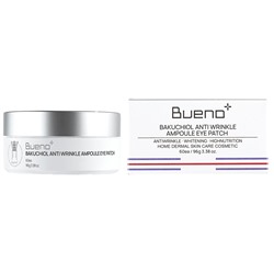 Патчи для кожи вокруг глаз с бакучиолом, Bakuchiol Anti Wrinkle Ampoule Eye Patch, Bueno, 60 шт.