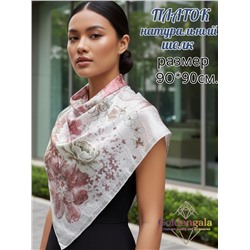 Платок из натурального шелка "Нежность прикосновения" Арт В1057/05