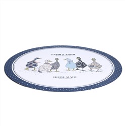 НАБОР ПОДСТАНОВОЧНЫХ САЛФЕТОК "FAMILY FARM" ИЗ 2 ШТ., ДИАМЕТР=38 СМ