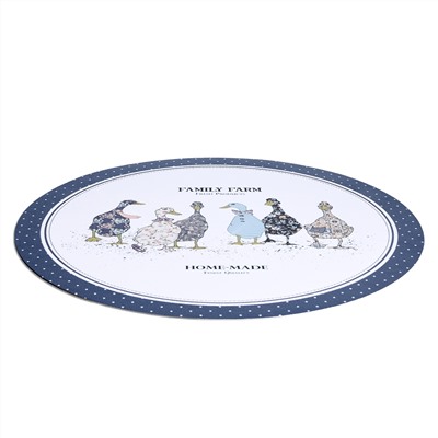 НАБОР ПОДСТАНОВОЧНЫХ САЛФЕТОК "FAMILY FARM" ИЗ 2 ШТ., ДИАМЕТР=38 СМ