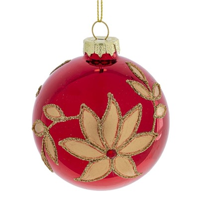 GAEM Набор из 12шт Украшение новогоднее "Шар", D 8 см, L35 W25 H8,5 см