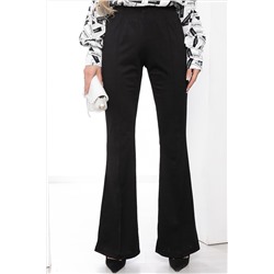 Брюки клёш (чёрные) Б8581