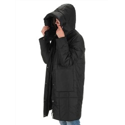 22342 BLACK Куртка зимняя женская (150 гр. холлофайбера)