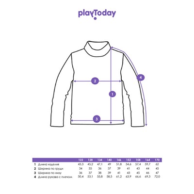 Блузка для девочки