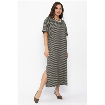 Платье Ривьера (хаки) П13867-1М