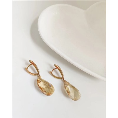 Серьги с кристаллами Swarovski