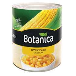 Кукуруза ТМ BOTANICA, ж/б 425мл