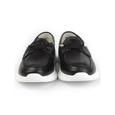 03-ZL-8861-1 BLACK Полуботинки женские (натуральная кожа)