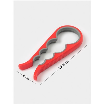 Многофункциональная открывашка для банок и бутылок, 22.5×9×2 см, МИКС