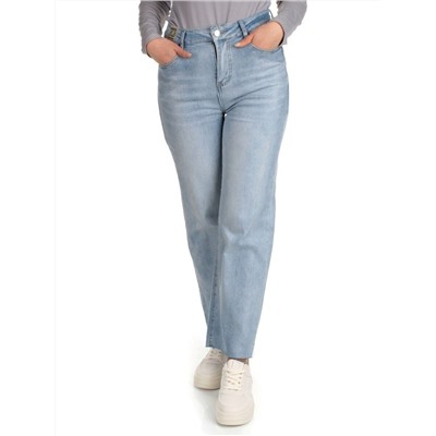 10106 BLUE Джинсы короткие женские AMG JEANS