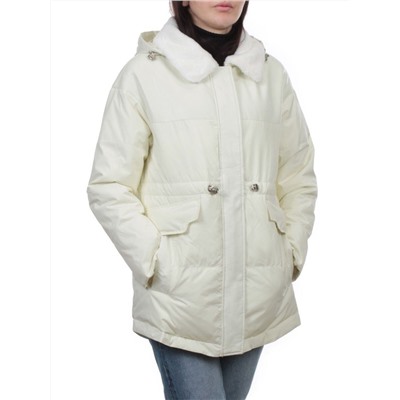 M24-212 MILK Куртка демисезонная женская (100 гр. холлофайбер)