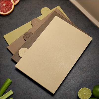 НАБОР AGNESS ИЗ 10ПР: 5 НОЖЕЙ, 4 ДОСКИ И ПОДСТАВКА, ЦВЕТ: БЕЖЕВЫЙ