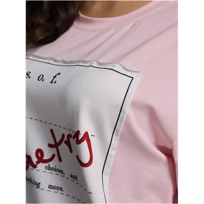 Футболка "Соф" Розовый женская