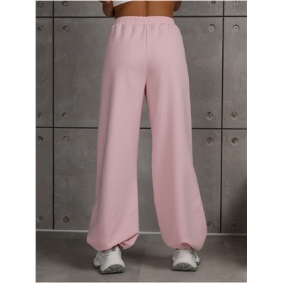 Брюки "Диагональ" Розовый  Женские