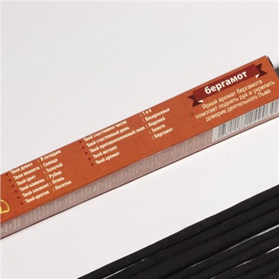 Благовония «Зодиак ЛЕВ – бергамот», 8 палочек