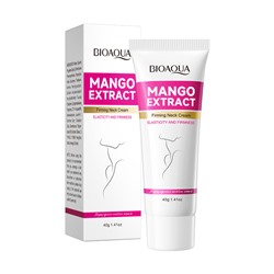 Укрепляющий крем для шеи с экстрактом манго BIOAOUA Mango Extract Firming Neck Cream, 40 гр
