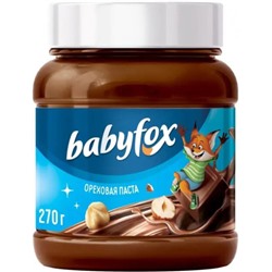 Паста BabyFox шоколадно-ореховая 270 г/КДВ