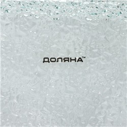 Блюдо стеклянное сервировочное «Акцент», 25.5×12.5 см