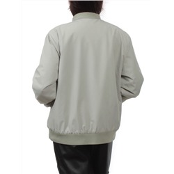 H24-608 LT. OLIVE Куртка бомбер демисезонная женская (100 гр. синтепон)