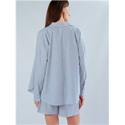 Женская пижама (Рубашка+Шорты)