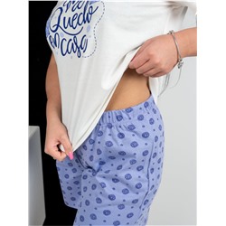 Пижама "Домик" с шортами