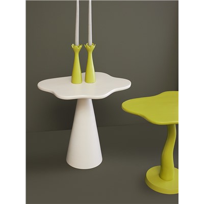 Столик приставной Fluid, 56х52 см, морская пена