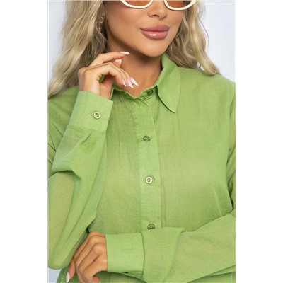 Рубашка Воздушное настроение (зеленая) Б13190-7М