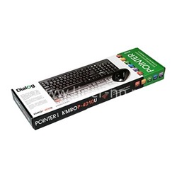 Комплект клавиатура+ мышь DIALOG Pointer KMROP-4010U беспроводной