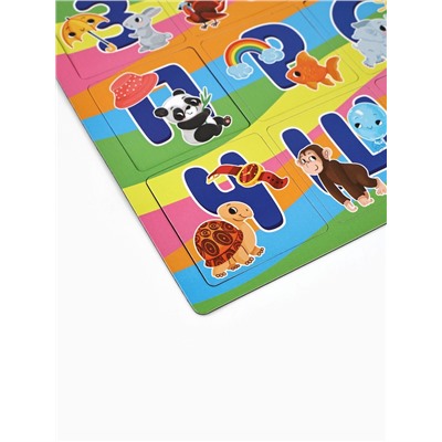 Магниты детские «Алфавит», полимер, 40×24.3 см