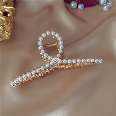 Краб металлический С БУСИНАМИ 11,5 см.