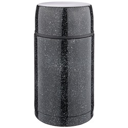 ТЕРМОС AGNESS С ШИРОКИМ ГОРЛОМ И КРЫШКОЙ-ЧАШКОЙ, 1000МЛ, КОЛБА НЖС (КОР=12ШТ.)