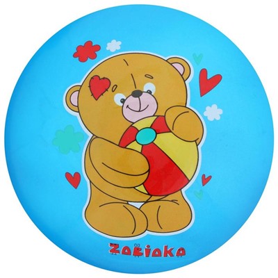 Мяч детский «Мишка с мячом», d=22 см, 70 г, МИКС