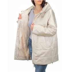 BM-81 LT. BEIGE  Куртка демисезонная женская (100 гр. синтепон)