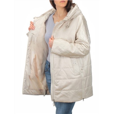 BM-81 LT. BEIGE  Куртка демисезонная женская (100 гр. синтепон)