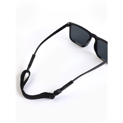 Шнурок для очков на шею силиконовый, минимальная длина 17 см, максимальная 21 см