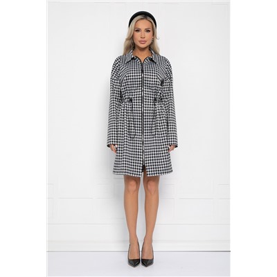 Платье Зарина (черно-белое) П14227-5М