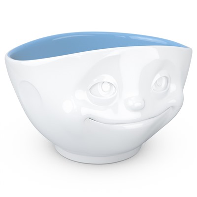 Чаша Dreamy, 500 мл, белая/голубая