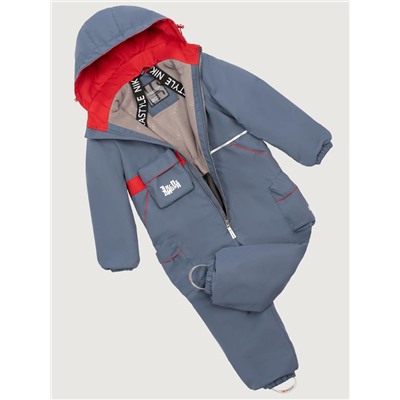 Комбинезон утеплённый для мальчика NIKASTYLE 8м2725 Деним чили Nikastyle