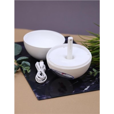 Настольный увлажнитель воздуха - ночник "Bunny in pink glasses", white, (портативный, USB)